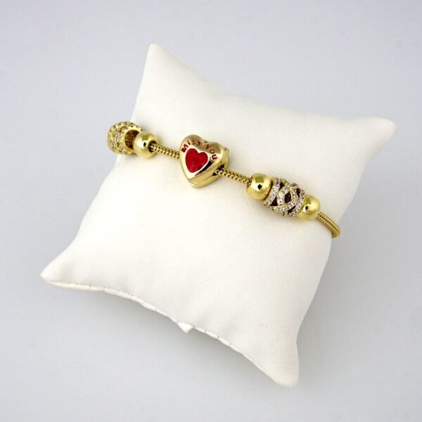 Bracelets Woman/ Pulseras Dama/ Zircon Stone/14K Real Color//P0097