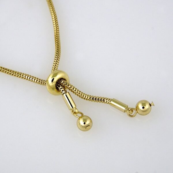 Bracelets Woman/ Pulseras Dama/ Zircon Stone/14K Real Color//P0097 - Image 3