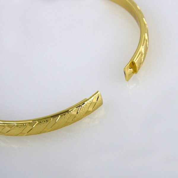 Bangles Woman/ Pulsos Damas/  Zircon Stone/  14K Real Color// P0133 - Image 3
