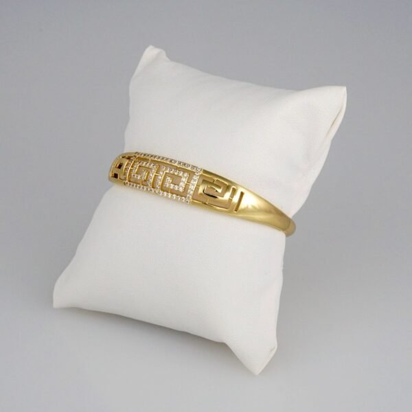 Bangles Women/ Pulsos Dama/  Zircon Stone/ 14K Real Color// P190