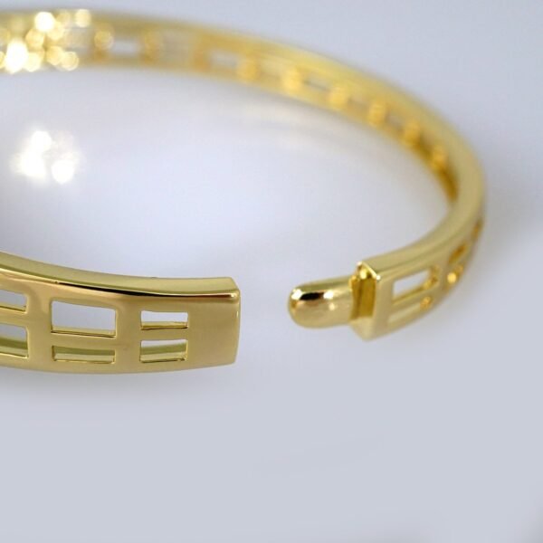 Bangles Women/ Pulsos Dama/ Zircon Stone/ 14K Real Color// P235 - Image 3