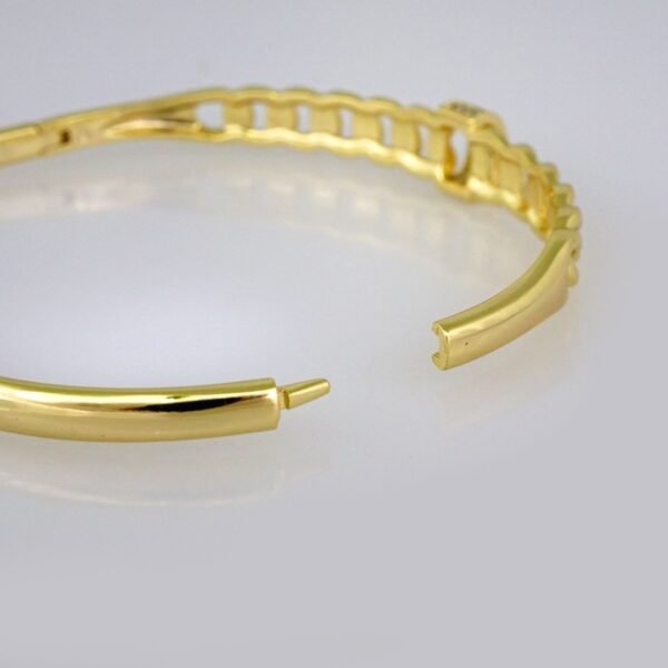 Bangles Women/ Pulsos Dama/  Zircon Stone/  14K Real Color// P250 - Image 3