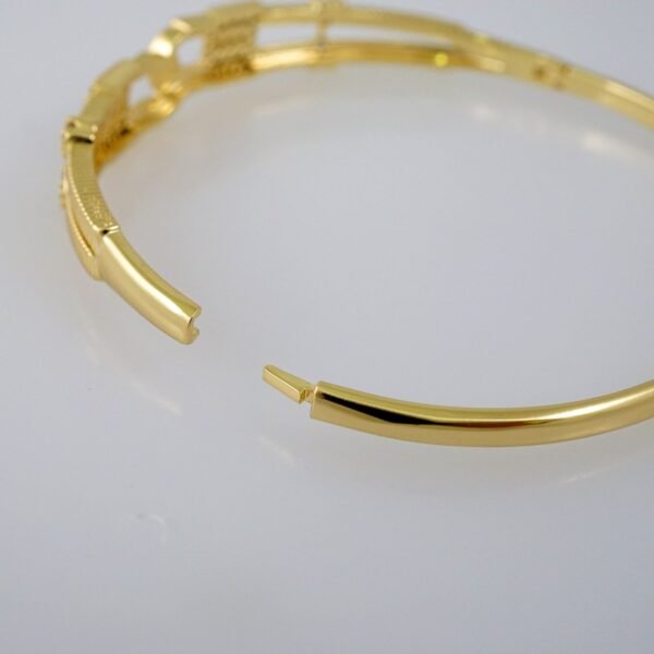 Bangles Women/ Pulsos Dama/  Zircon Stone/  14K Real Color// P265 - Image 3