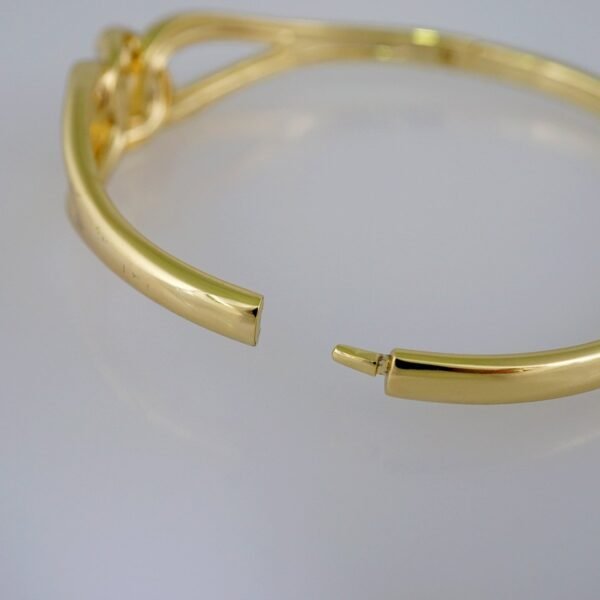 Bangles Women/ Pulsos Dama/  Zircon Stone/  14K Real Color// P275 - Image 3