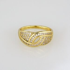 R062 Ring - Anillos - Zircon Stone - 14K Real Color