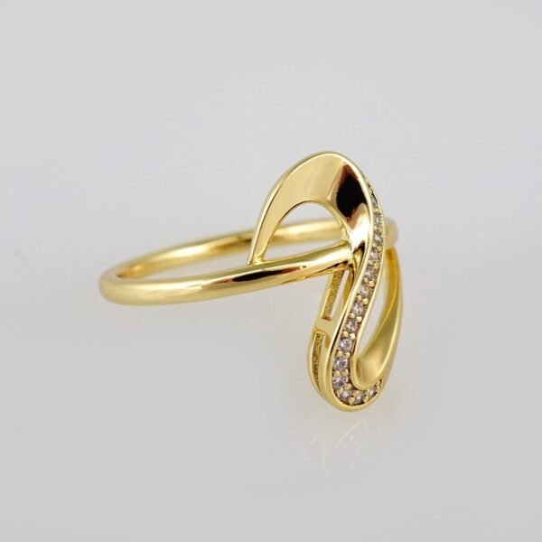 Women Ring/ Anillos Damas/  14K Real Color/ Zircon Stone// R200 - Image 2