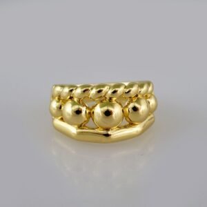 Women Ring/ Anillos Damas/   14K Real Color/  Plain// R218