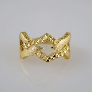 Women Ring/ Anillos Damas/  14K Real Color/ Zircon Stone// R224