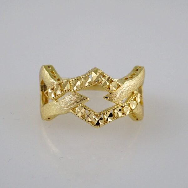 Women Ring/ Anillos Damas/  14K Real Color/ Zircon Stone// R224