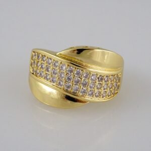 Women Ring/ Anillos Damas/   14K Real Color/  Zircon Stone// R228