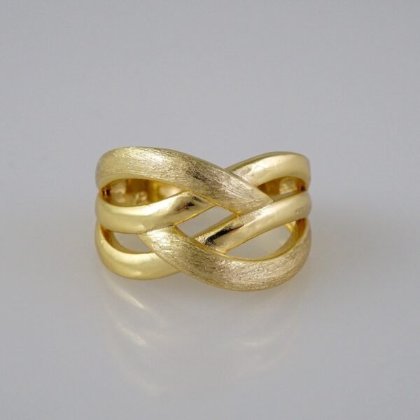 Women Ring/ Anillos Damas/   14K Real Color/  Zircon Stone// R233