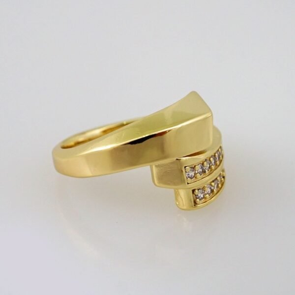 Women Ring/ Anillos Damas/   14K Real Color/  Zircon Stone// R246 - Image 2