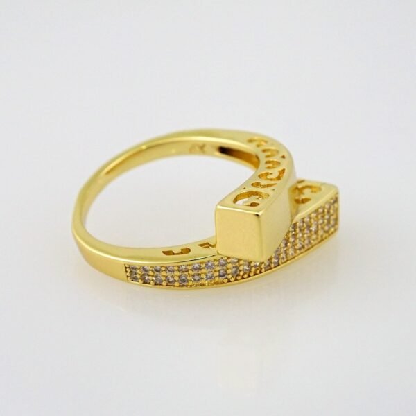 Women Ring/ Anillos Damas/   14K Real Color/  Zircon Stone// R249 - Image 2