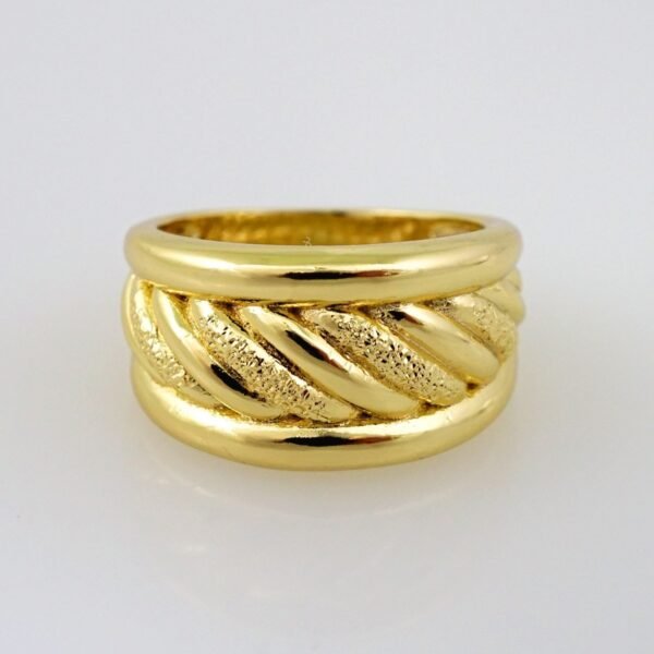 Women Ring/ Anillos Damas/   14K Real Color/  Zircon Stone// R257