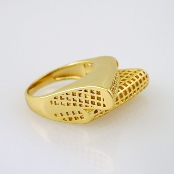 Women Ring/ Anillos Damas/   14K Real Color/  Zircon Stone// R261 - Image 2