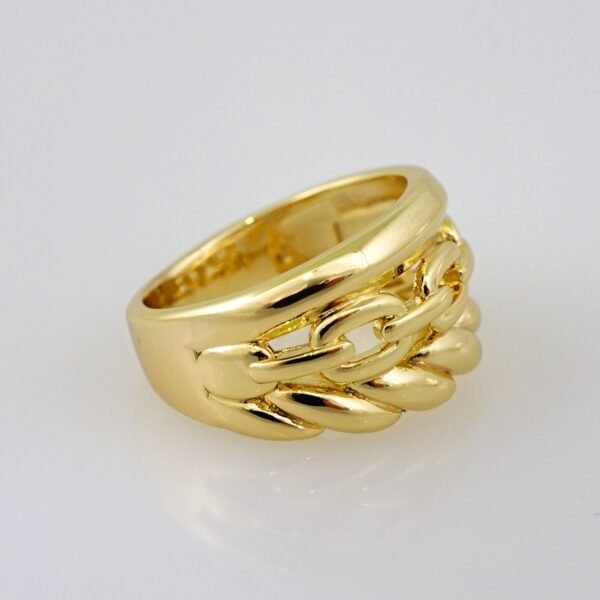 Women Ring/ Anillos Damas/    14K Real Color/   Zircon Stone// R264 - Image 2