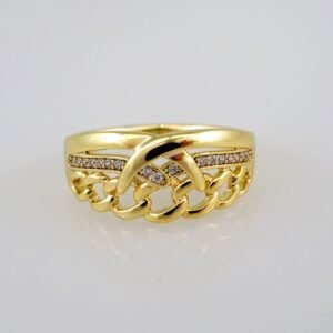 Women Ring/ Anillos Damas/  14K Real Color/ Zircon Stone// R269