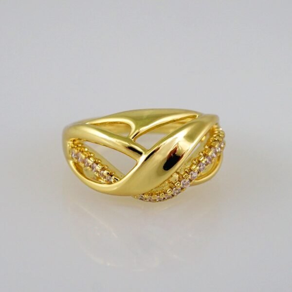 Women Ring/ Anillos Damas/  14K Real Color/  Zircon Stone// R279
