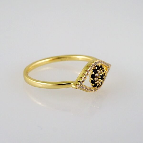 Women Ring/ Anillos Damas/  14K Real Color/  Zircon Stone// R280 - Image 2