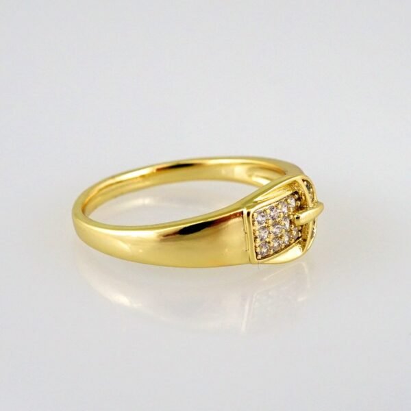 Women Ring/ Anillos Damas/  14K Real Color/ Zircon Stone// R282 - Image 2