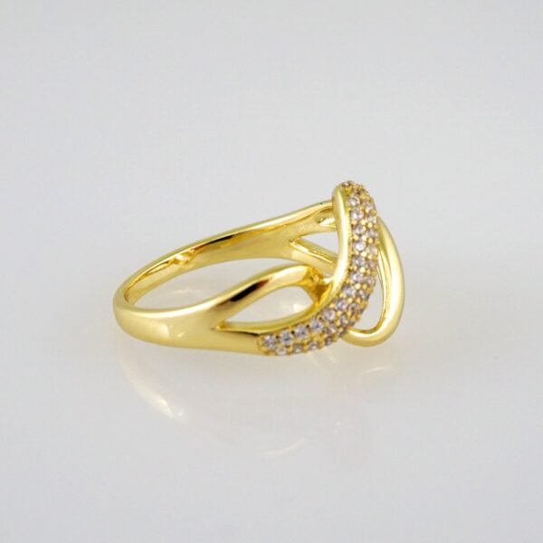 Women Ring/ Anillos Damas/  14K Real Color/  Zircon Stone// R285 - Image 2