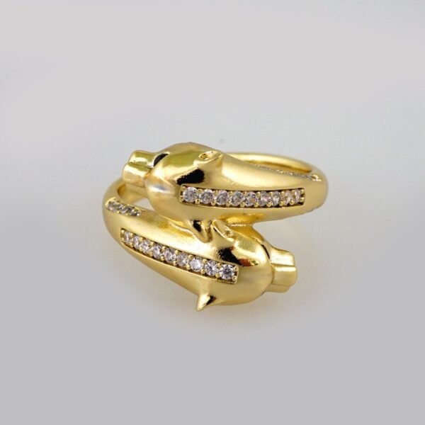 Women Ring/ Anillos Damas/  14K Real Color/  Zircon Stone// R287