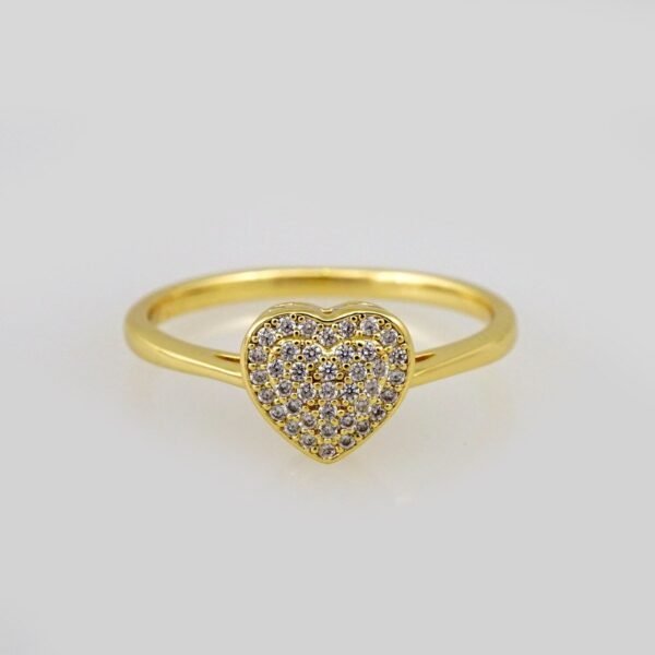 Women Ring/ Anillos Damas/  14K Real Color/  Zircon Stone// R288