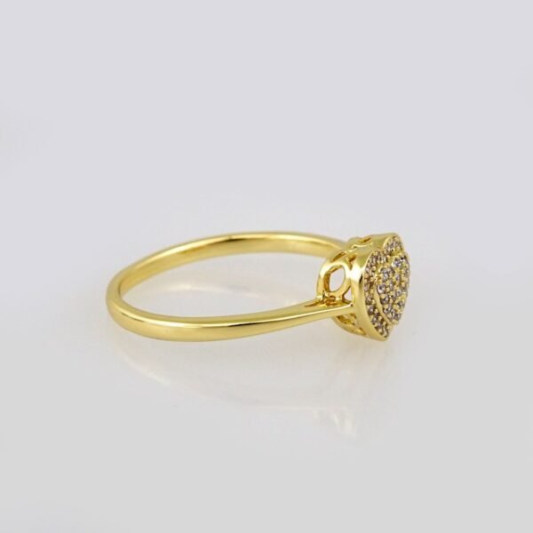 Women Ring/ Anillos Damas/  14K Real Color/  Zircon Stone// R288 - Image 2
