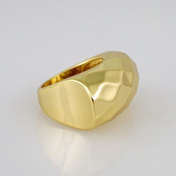 Women Ring/ Anillos Damas/  14K Real Color/  Plain// R292 - Image 2
