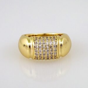 Women Ring/ Anillos Damas/  14K Real Color/  Zircon Stone// R293