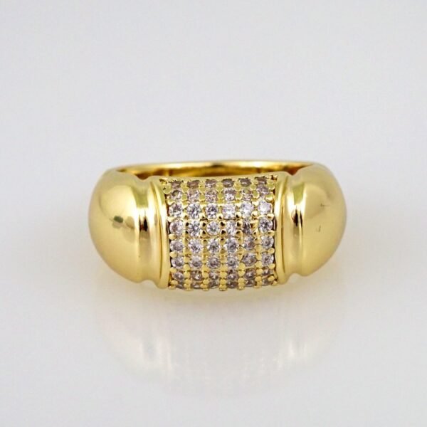 Women Ring/ Anillos Damas/  14K Real Color/  Zircon Stone// R293