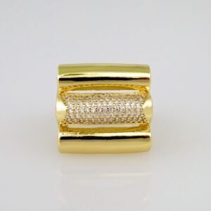 Women Ring/ Anillos Damas/  14K Real Color/  Zircon Stone// R296