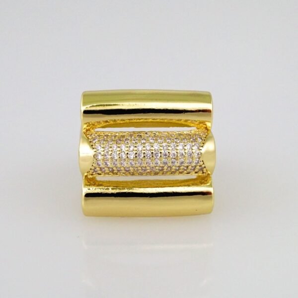 Women Ring/ Anillos Damas/  14K Real Color/  Zircon Stone// R296