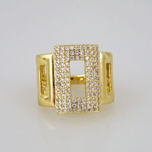 Women Ring/ Anillos Damas/  14K Real Color/ Zircon Stone// R298