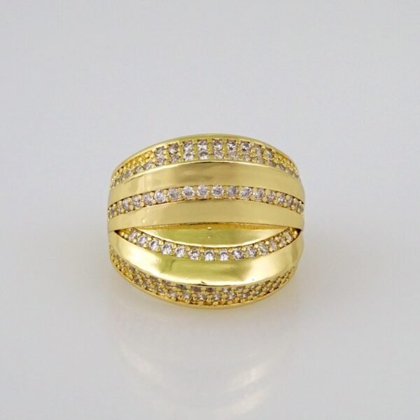 Women Ring/ Anillos Damas/  14K Real Color/  Zircon Stone// R303