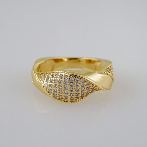 Women Ring/ Anillos Damas/  14K Real Color/ Zircon Stone// R310