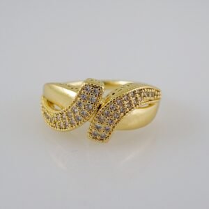 Women Ring/ Anillos Damas/  14K Real Color/  Zircon Stone// R313