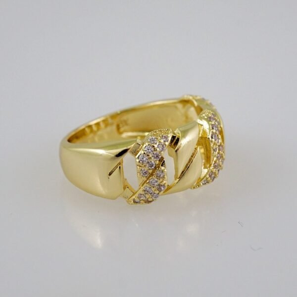 Women Ring/ Anillos Damas/  14K Real Color/  Zircon Stone// R319 - Image 2