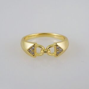 Women Ring/ Anillos Damas/  14K Real Color/  Zircon Stone// R321