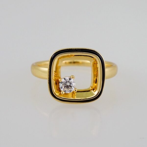 Women Ring/ Anillos Damas/  14K Real Color/  Zircon Stone// R322