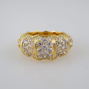 Women Ring/ Anillos Damas/  14K Real Color/  Zircon Stone// R330