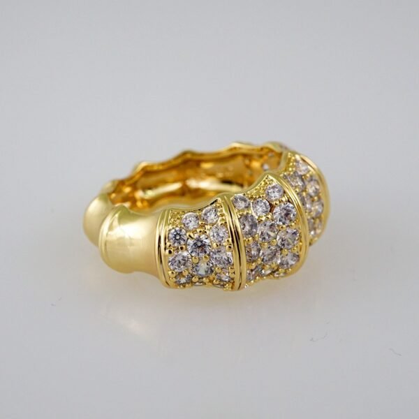 Women Ring/ Anillos Damas/  14K Real Color/  Zircon Stone// R330 - Image 2