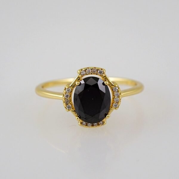 Women Ring/ Anillos Damas/  14K Real Color/  Zircon Stone// R338