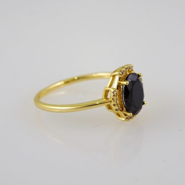 Women Ring/ Anillos Damas/  14K Real Color/  Zircon Stone// R338 - Image 2