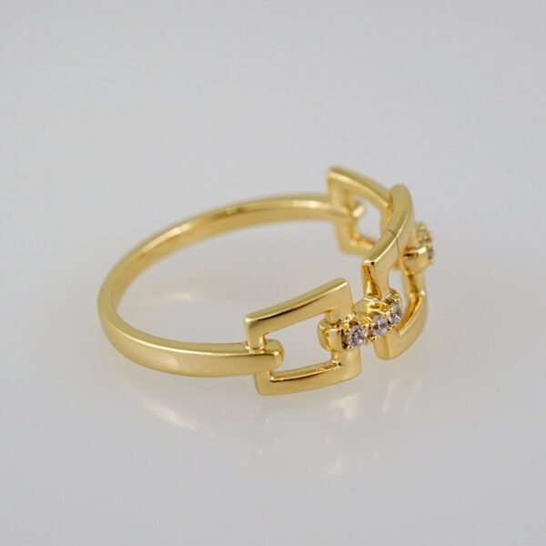 Women Ring/ Anillos Damas/  14K Real Color/  Zircon Stone// R339 - Image 2