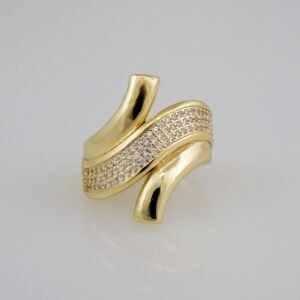 Women Ring/ Anillos Damas/  14K Real Color/  Zircon Stone// R343