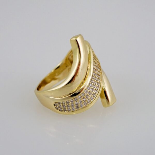 Women Ring/ Anillos Damas/  14K Real Color/  Zircon Stone// R343 - Image 2