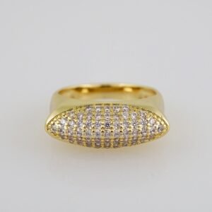 Women Ring/ Anillos Damas/  14K Real Color/  Zircon Stone// R344