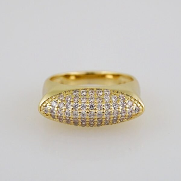 Women Ring/ Anillos Damas/  14K Real Color/  Zircon Stone// R344