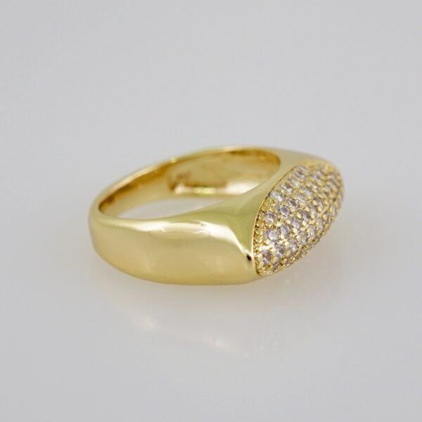 Women Ring/ Anillos Damas/  14K Real Color/  Zircon Stone// R344 - Image 2